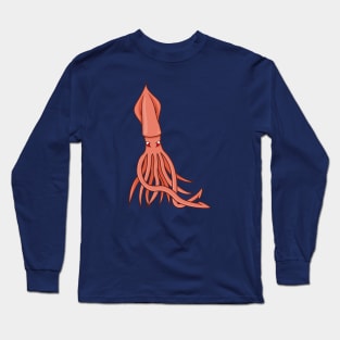 Cartoon squid Long Sleeve T-Shirt